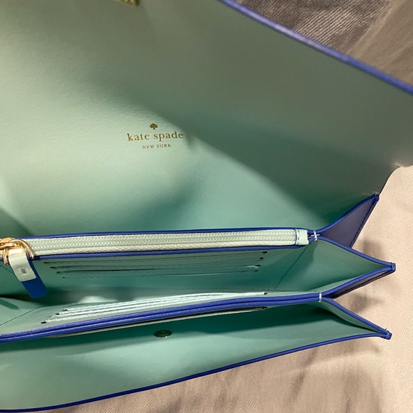 Kate Spade Royal Blue Wallet - Picture 13 of 16
